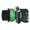 Harmony XB5 - bouton tournant à manette - flush - 3 pos fix - noir - 2F - XB5FD33 Schneider Electric