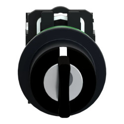 Harmony XB5 - bouton à clé 455 - flush - 3 pos fix - retr C - 2F - vis - XB5FG33 Schneider Electric