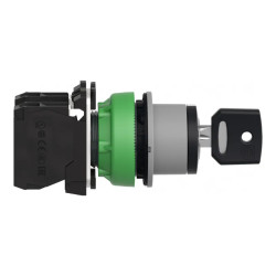 BT flush clé455 Ø22 3 posit 2F - XB5FG33C0 Schneider Electric