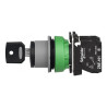 BT flush clé455 Ø22 3 posit 2F - XB5FG33C0 Schneider Electric
