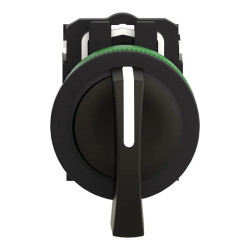 Harmony XB5 - bouton tournant crosse - flush - 3 pos rap C - noir - 2F - XB5FJ53 Schneider Electric