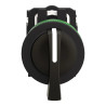 Harmony XB5 - bouton tournant crosse - flush - 3 pos rap C - noir - 2F - XB5FJ53 Schneider Electric