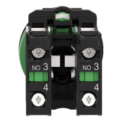 Harmony XB5 - bouton tournant crosse - flush - 3 pos rap C - noir - 2F - XB5FJ53 Schneider Electric