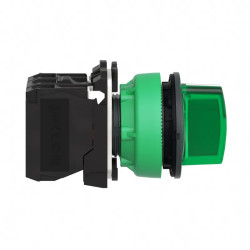 BT lum flush vert 1O+1F 24V - XB5FK133B5 Schneider Electric