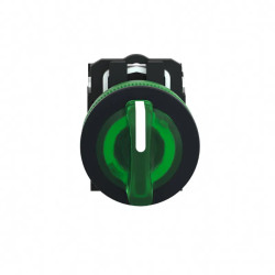 BT lum flush vert 1O+1F 230V - XB5FK133M5 Schneider Electric