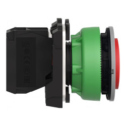 BP impuls flush dépas rouge 1O - XB5FL42C0 Schneider Electric