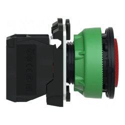 BP impuls flush dépas rouge 1O - XB5FL4322 Schneider Electric
