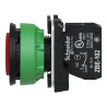 BP impuls flush dépas rouge 1O - XB5FL4322 Schneider Electric