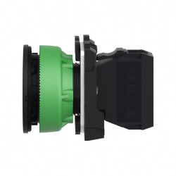 Harmony XB5 - voyant lumineux DEL - flush - bleu - 24V - vis étrier - XB5FVB6 Schneider Electric