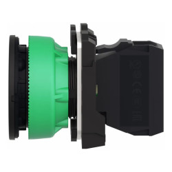 Harmony XB5 - voyant lumineux DEL - flush - vert - 120V - vis étrier - XB5FVG3 Schneider Electric