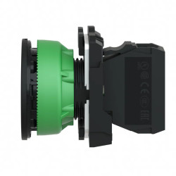 Harmony XB5 - voyant lumineux DEL - flush - blanc - 230V - vis étrier - XB5FVM1 Schneider Electric