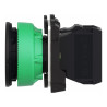 Harmony XB5 - voyant lumineux DEL - flush - vert - 230V - vis étrier - XB5FVM3 Schneider Electric