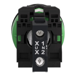 Harmony XB5 - voyant lumineux DEL - flush - orange - 230V - vis étrier - XB5FVM5 Schneider Electric