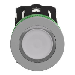 BP lumineux blanc 1O+1F 24V - XB5FW31B5C0 Schneider Electric