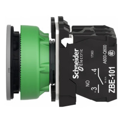 BP lumineux blanc 1O+1F 24V - XB5FW31B5C0 Schneider Electric