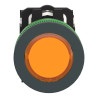BP lum flush orange 1O+1F 24V - XB5FW35B5 Schneider Electric