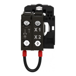 Harmony XB5 - corps voyant pour lampe BA9s inf. 250V - ZB5AV156 Schneider Electric