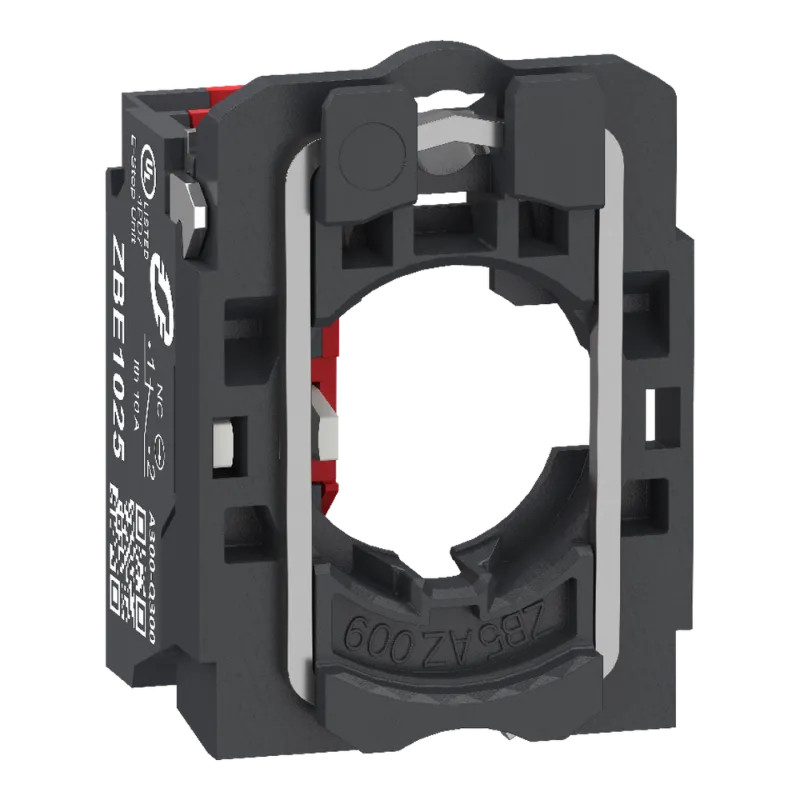 Harmony XB5 - corps de bouton - 1O - raccordement bornes push in - ZB5AZ1025 Schneider Electric