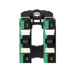 Harmony XB5 - corps de bouton - 2F - raccordement bornes push in - ZB5AZ1035 Schneider Electric