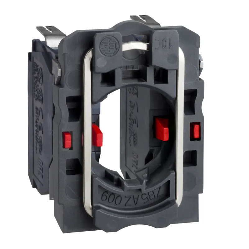 Harmony XB5 - corps de bouton - 2O - raccordement cosses Faston - ZB5AZ1043 Schneider Electric