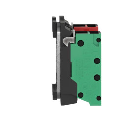 Harmony XB5 - corps de bouton - 1O+1F - raccordement bornes push in - ZB5AZ1055 Schneider Electric