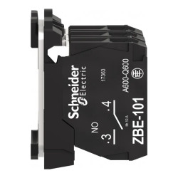 Harmony XB5 - corps de bouton - 2O+1F - raccordement vis-étrier - ZB5AZ141 Schneider Electric