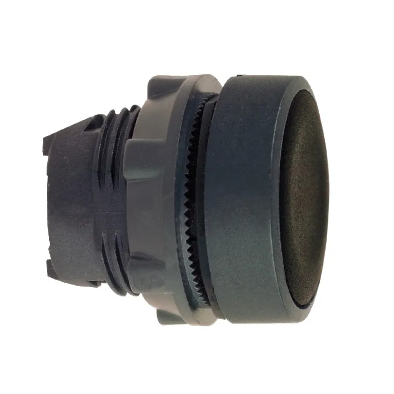 Harmony XB5 - tête bouton poussoir - affleurant - Ø22 - noir - ZB5AA2 Schneider Electric