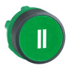 Harmony tête de bouton poussoir - Ø22 - vert - II - ZB5AA336 Schneider Electric
