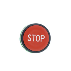 Harmony tête de bouton poussoir - Ø22 - rouge - STOP - ZB5AA434 Schneider Electric