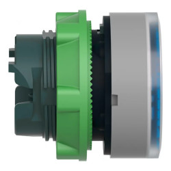 tête bouton poussoir Ø22 bleu - ZB5AA68C0 Schneider Electric
