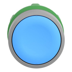 tête bouton poussoir Ø22 bleu - ZB5AA6C0 Schneider Electric