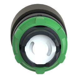 Harmony tête de coup de poing Ø 30 mm - Ø22 - noir - ZB5AC24 Schneider Electric