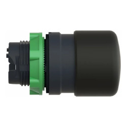 Harmony tête de coup de poing Ø 30 mm - Ø22 - noir - ZB5AC24 Schneider Electric