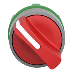 tête BT 2 positions fixe rouge - ZB5AD204C0 Schneider Electric