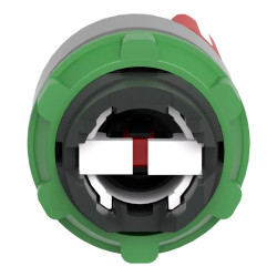 tête BT 2 positions fixe rouge - ZB5AD204C0 Schneider Electric