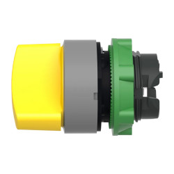 tête BT 2 positions fixe jaune - ZB5AD205C0 Schneider Electric