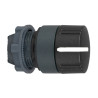 Harmony XB5 - tête bouton molette - Ø22 - 2 posit fixes - noir - ZB5AD29 Schneider Electric