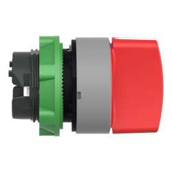 tête BT 3 positions fixe rouge - ZB5AD304C0 Schneider Electric