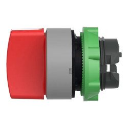 tête BT 3 positions fixe rouge - ZB5AD304C0 Schneider Electric