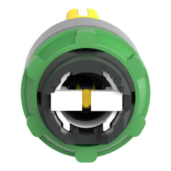 tête BT 3 posit à rappel jaune - ZB5AD505C0 Schneider Electric