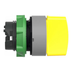 tête BT 3 posit à rappel jaune - ZB5AD505C0 Schneider Electric