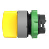 tête BT 3 posit à rappel jaune - ZB5AD505C0 Schneider Electric