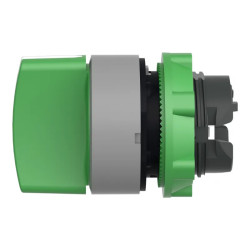 tête BT 3 posit à rappel vert - ZB5AD803C0 Schneider Electric