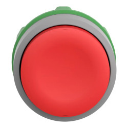 tête BP pousser-pousser rouge - ZB5AH4C0 Schneider Electric