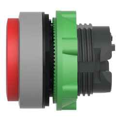 tête BP pousser-pousser rouge - ZB5AH4C0 Schneider Electric