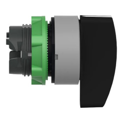 tête BT crosse 3 pos fix noir - ZB5AJ3C0 Schneider Electric