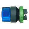 Harmony XB5 - tête bouton à manette lumineux - Ø22 - 2 pos fix - bleu - ZB5AK1263 Schneider Electric