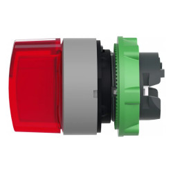 tête BT lumin 3 pos rap rouge - ZB5AK1743C0 Schneider Electric