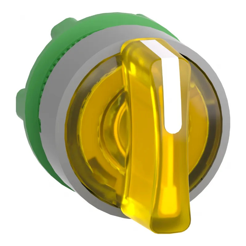 tête BT lumin 3 pos rap jaune - ZB5AK1783C0 Schneider Electric