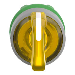 tête BT lumin 3 pos rap jaune - ZB5AK1783C0 Schneider Electric